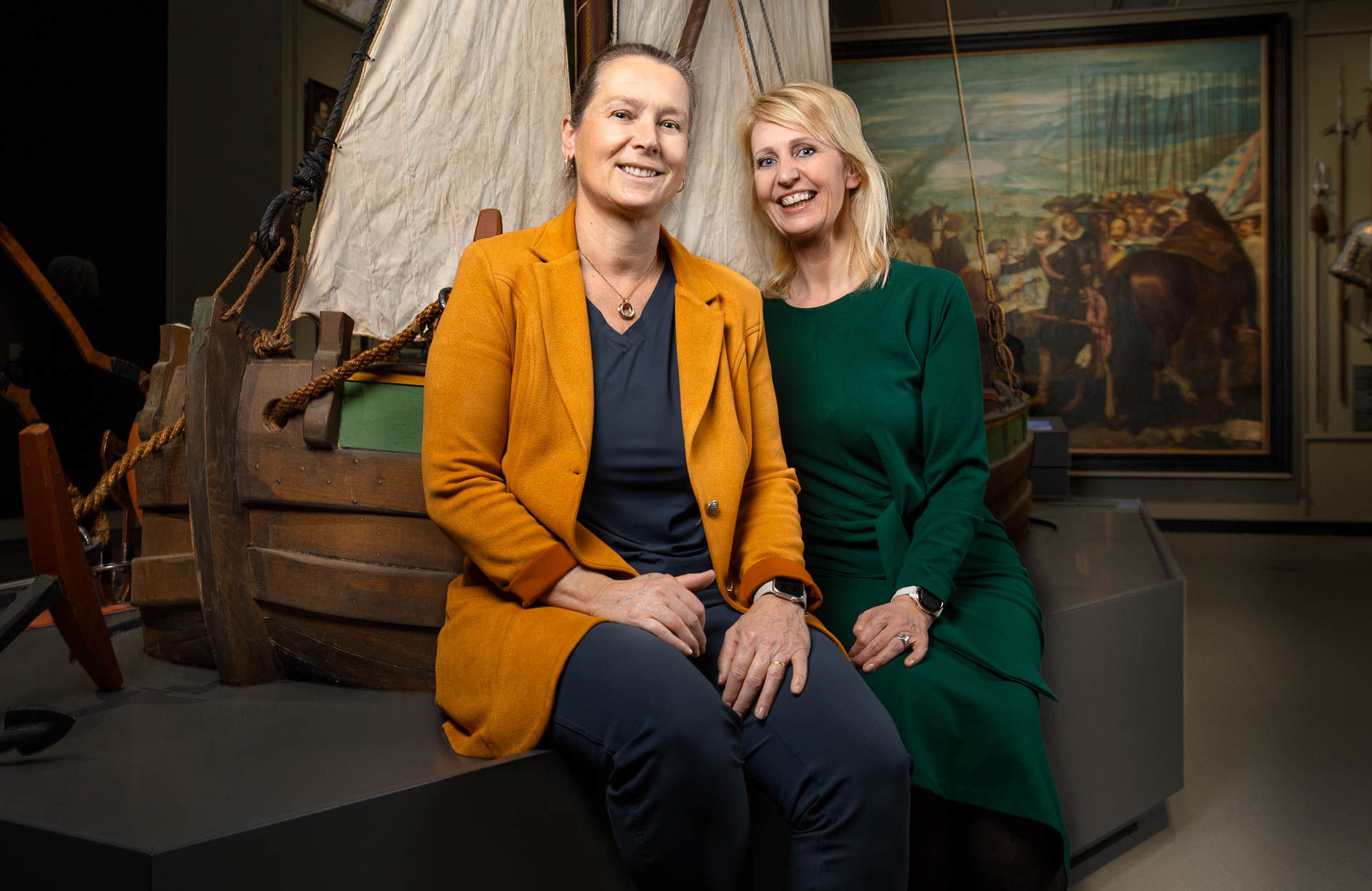 Saskia Langbroek in haar kracht als toezichthouder bij Stedelijk Museum Breda