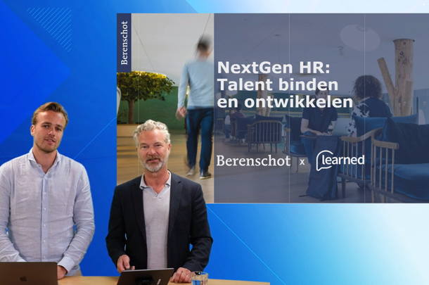 Webinar: NextGen-HR - talent binden en ontwikkelen Webinar: NextGen-HR - talent binden en ontwikkelen