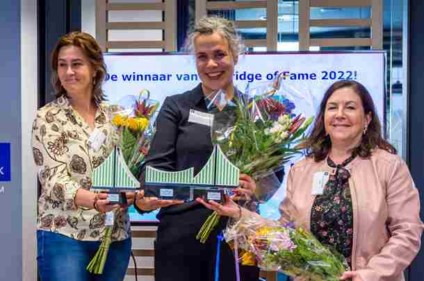 Bridge of fame award 2022 wordt uitgereikt aan de winnaars