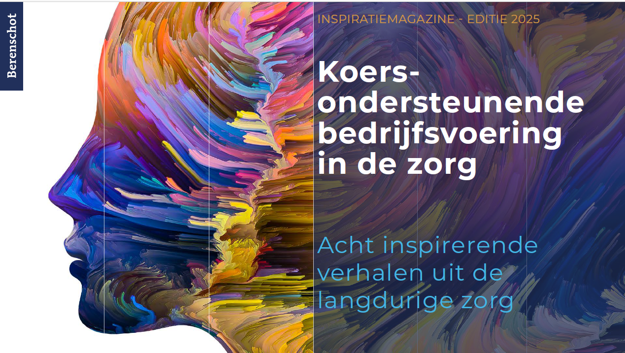 Inspiratiemagazine ‘Koersondersteunende bedrijfsvoering in de zorg 2025'