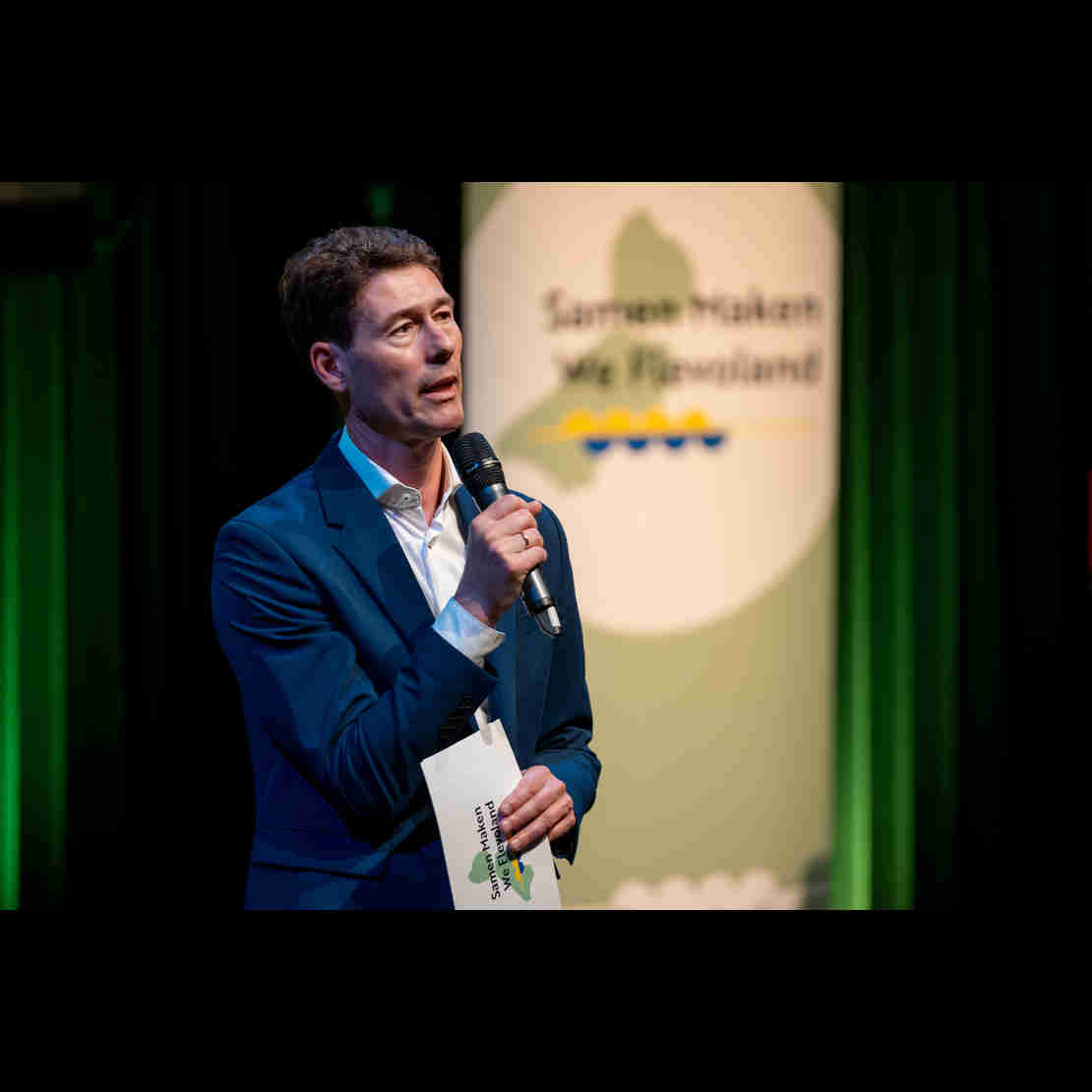 Philippe Spapens, Programma Directeur Rijk Regio bij het in 2023 opgerichte Kernteam Regio Flevoland. Foto: Daniel Sylla Philippe Spapens, Programma Directeur Rijk Regio bij het in 2023 opgerichte Kernteam Regio Flevoland. Foto: Daniel Sylla